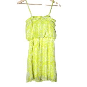 Express bright yellow mini dress size small B197